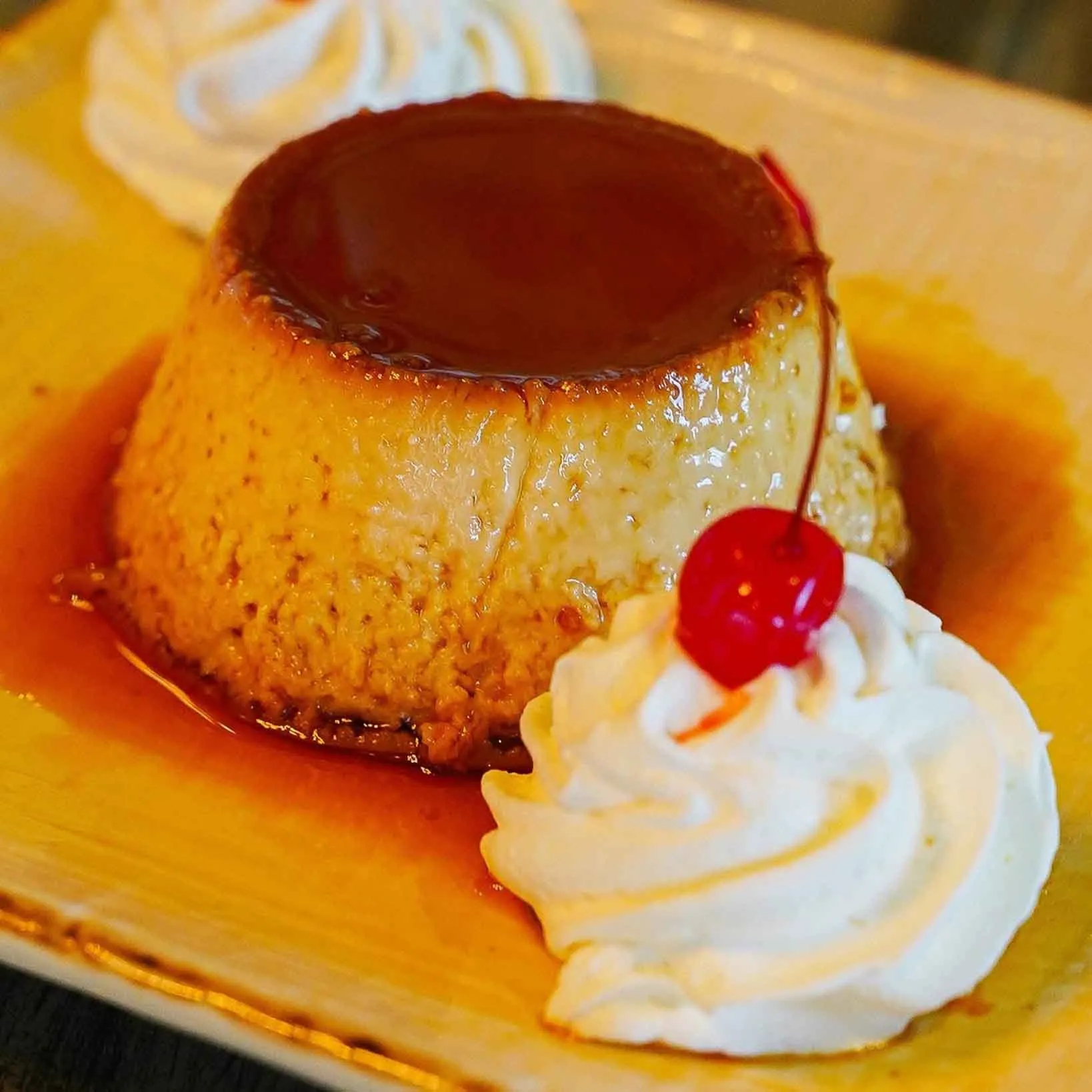 Flan Custard at Salsas Cocina | Baymeadows
