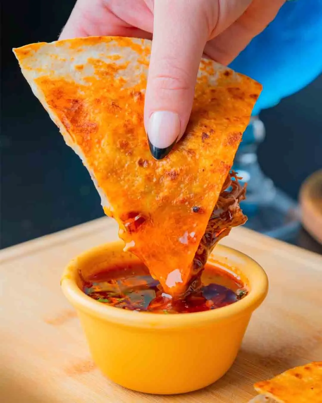 Quesabirrias from the Enchiladas & Quesadillas menu at Salsas Cocina Baymeadows in Jacksonville